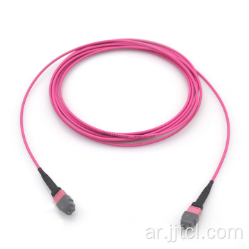 MPO Trunk Cable 12F 24F OM4 Violet 3.0mm